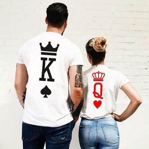 Poker Graphic King & Queen Shirts