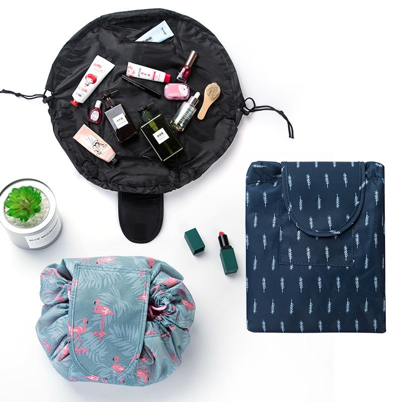 Cosmetic Bag Drawstring Travel Makeup Bag Pouch
