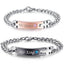 His Queen And Her King Titanium Couple Bracelets