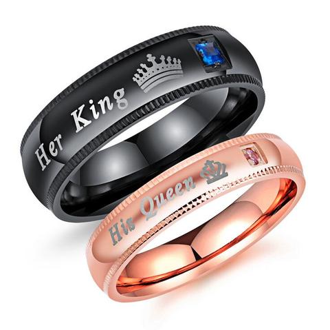 His Queen & Her King Rings