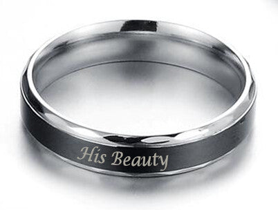 |HIS BEAUTY| AND |HER BEAST| COUPLE RINGS - Last Chance Order